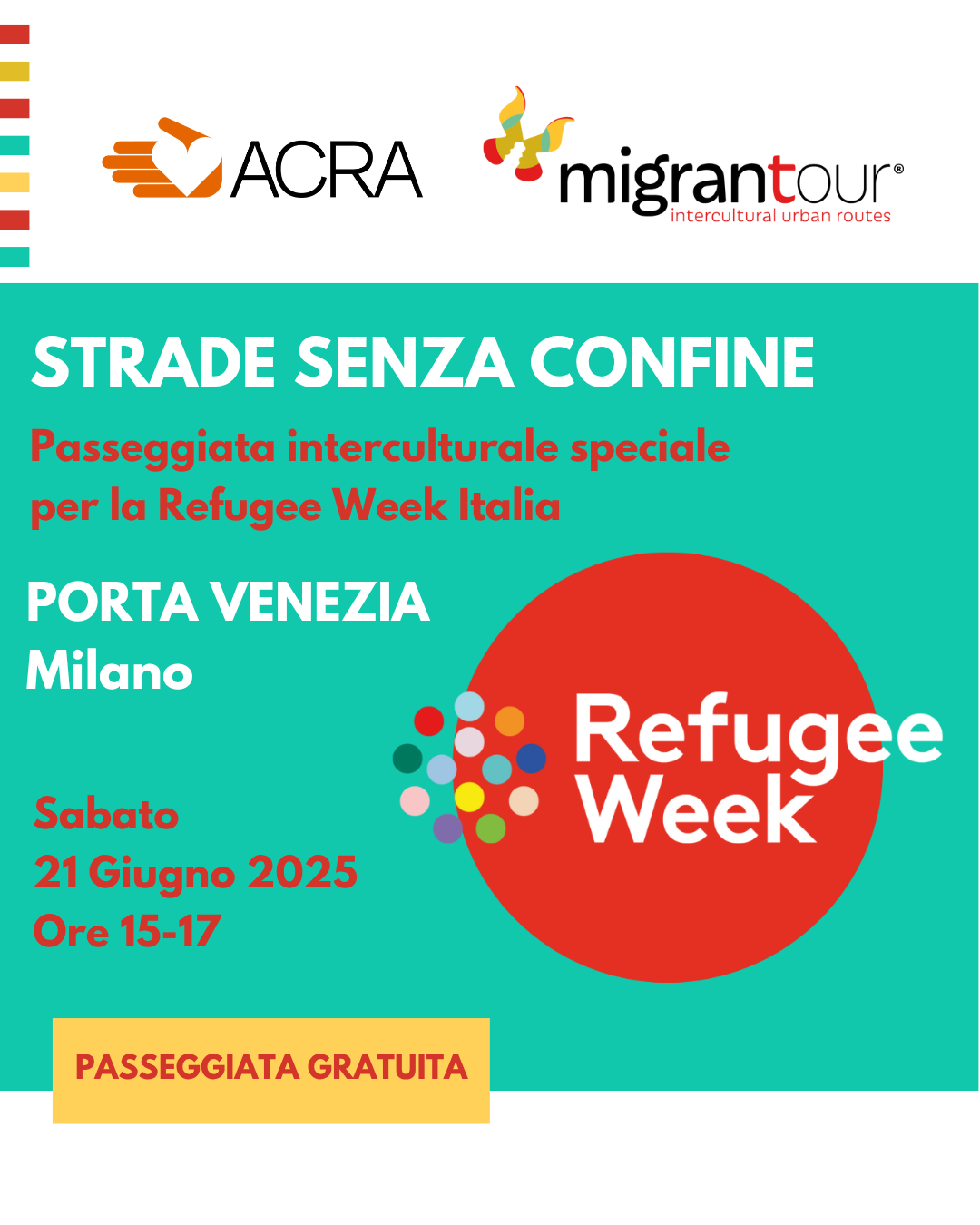migrantour acra milano refugee week 25