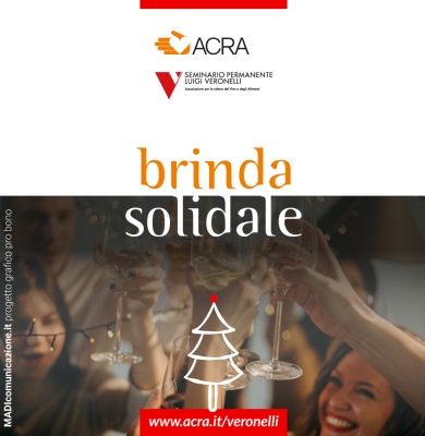 Campagna ACRA Veronelli Brinda Solidale 